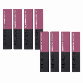 8x Revlon Colorstay Suede Ink Matte Lipstick 2.55g 009 In Charge