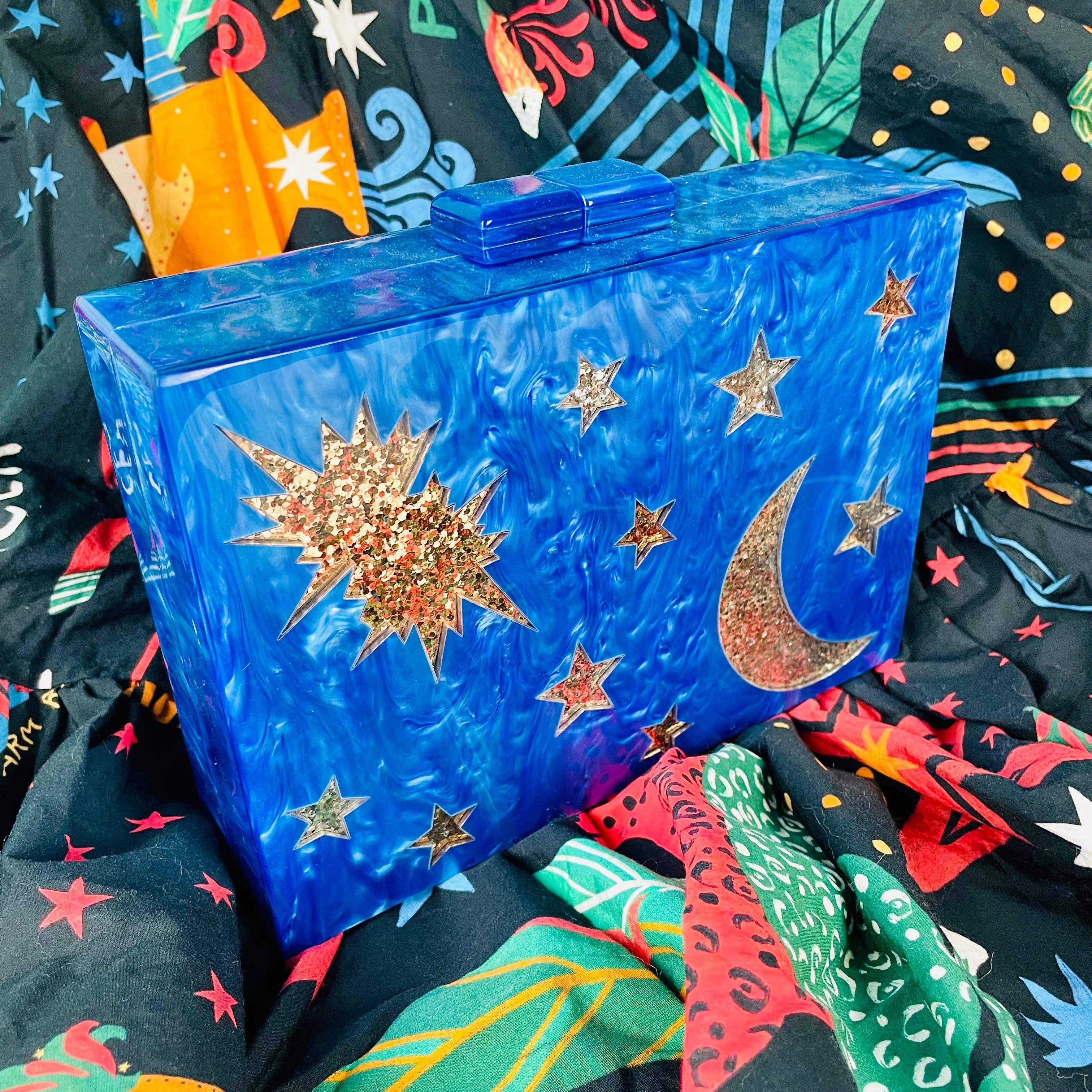 Acrylic Clutch by Betsy Dare