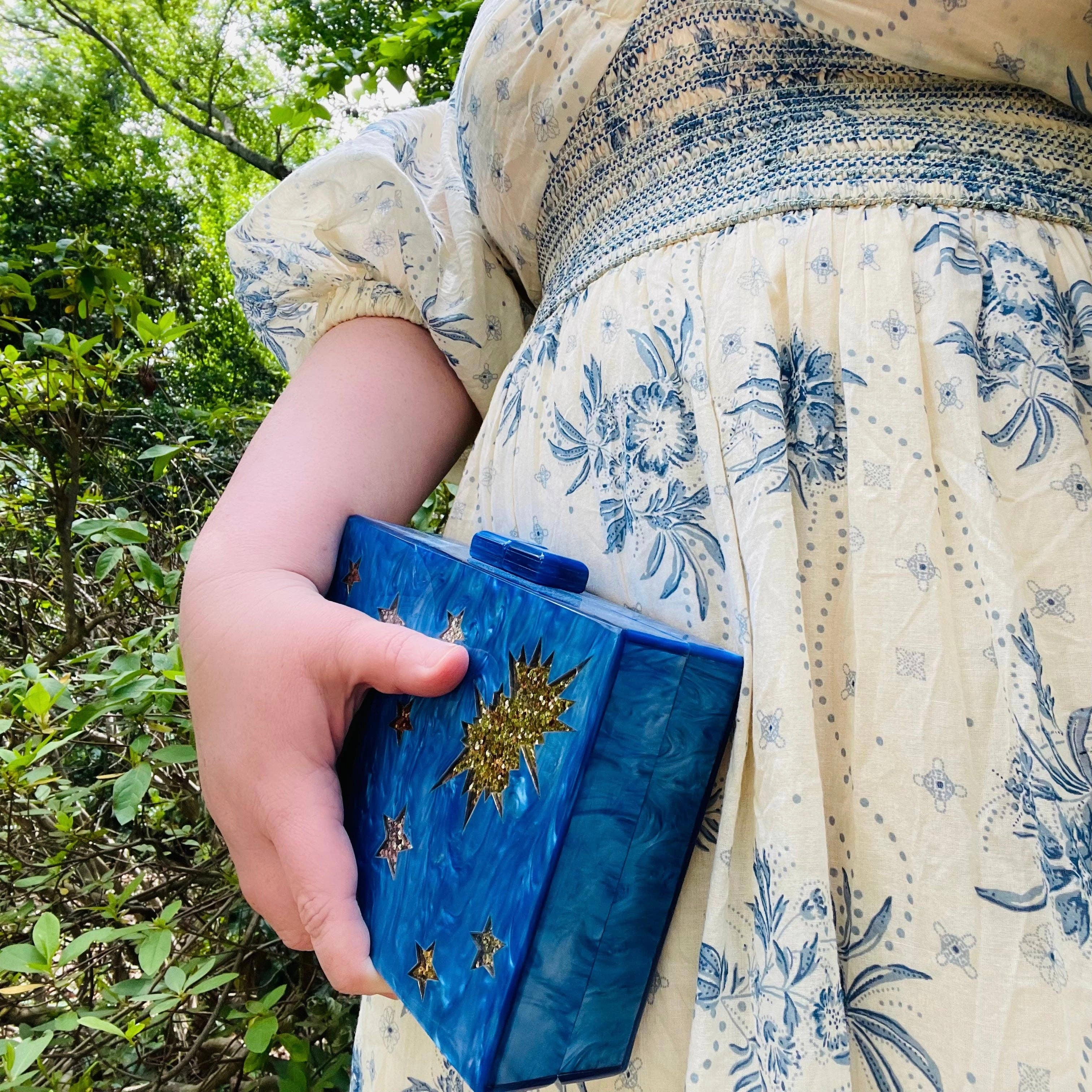 Acrylic Clutch by Betsy Dare
