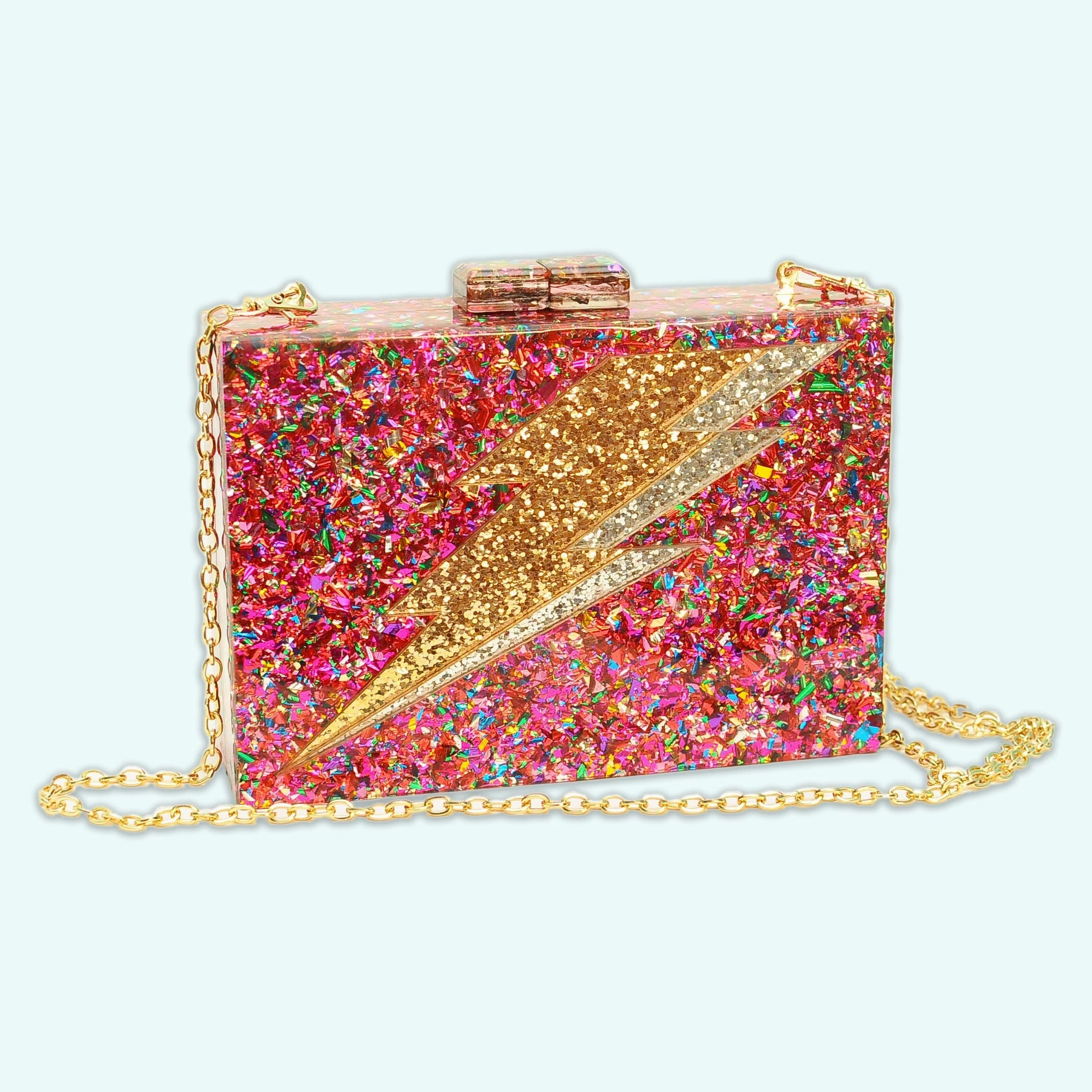 Acrylic Clutch by Betsy Dare