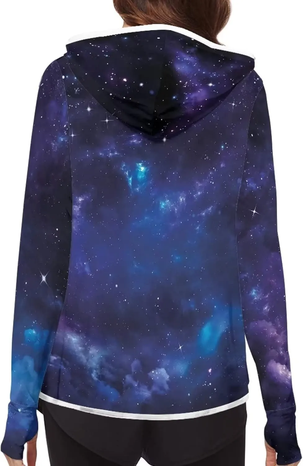 Belidome Long Sleeve Sun Shirt Women UV Protection Hoodie Summer Outdoor Athletic Jacket with Pockets Thumb Holes S-2XL