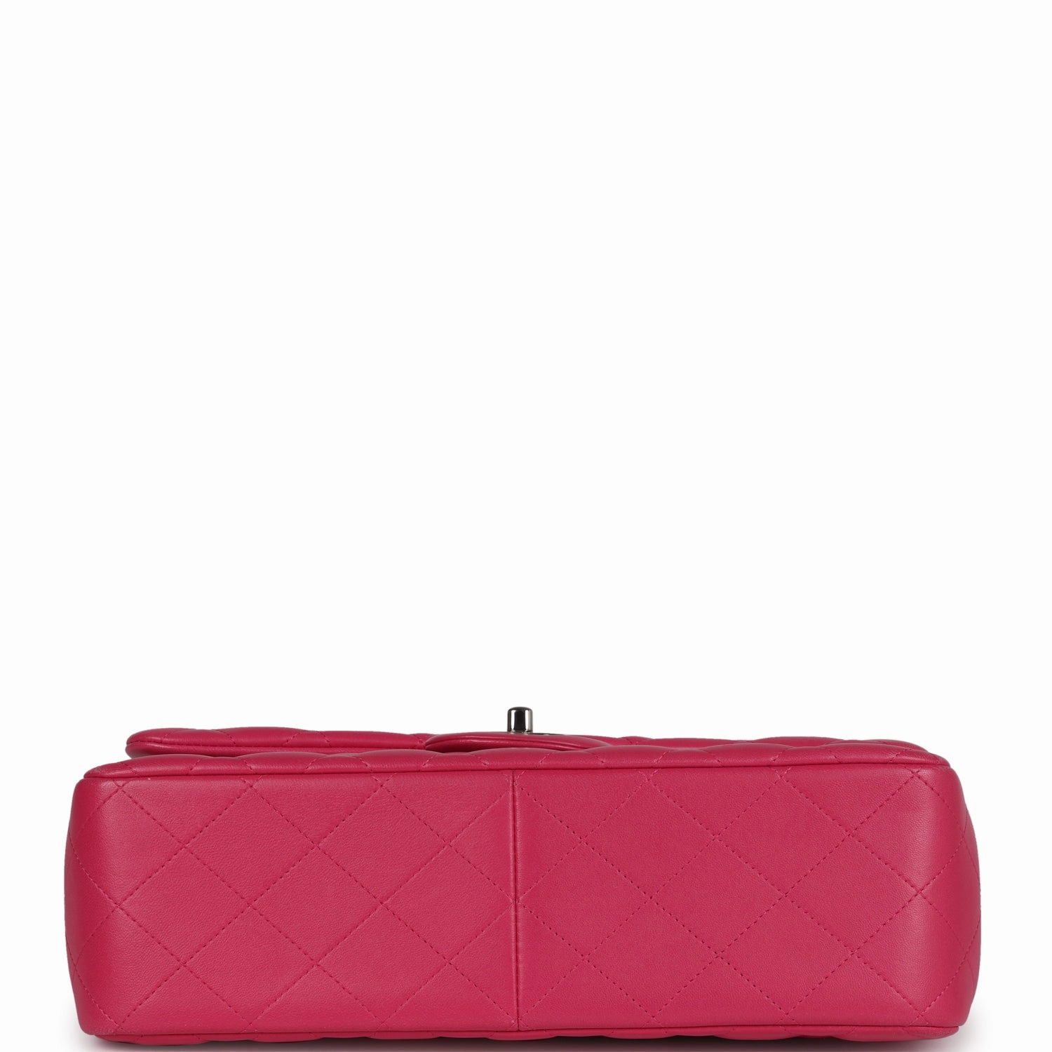 Chanel Jumbo Classic Double Flap Pink Lambskin Silver Hardware