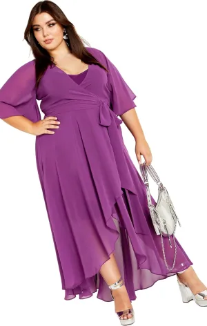 City Chic Women's Plus Size Dress - Enthrall Me Maxi