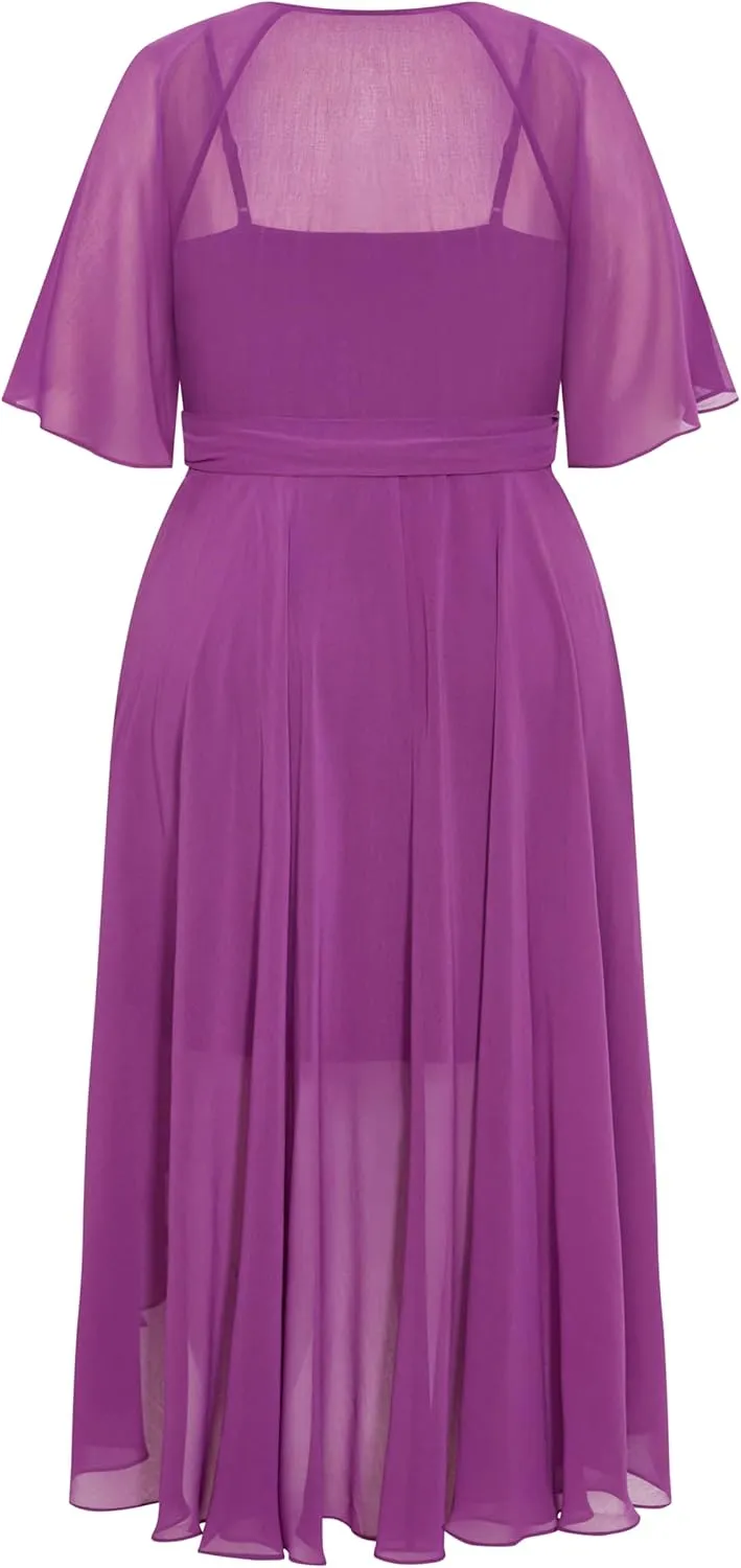 City Chic Women's Plus Size Dress - Enthrall Me Maxi