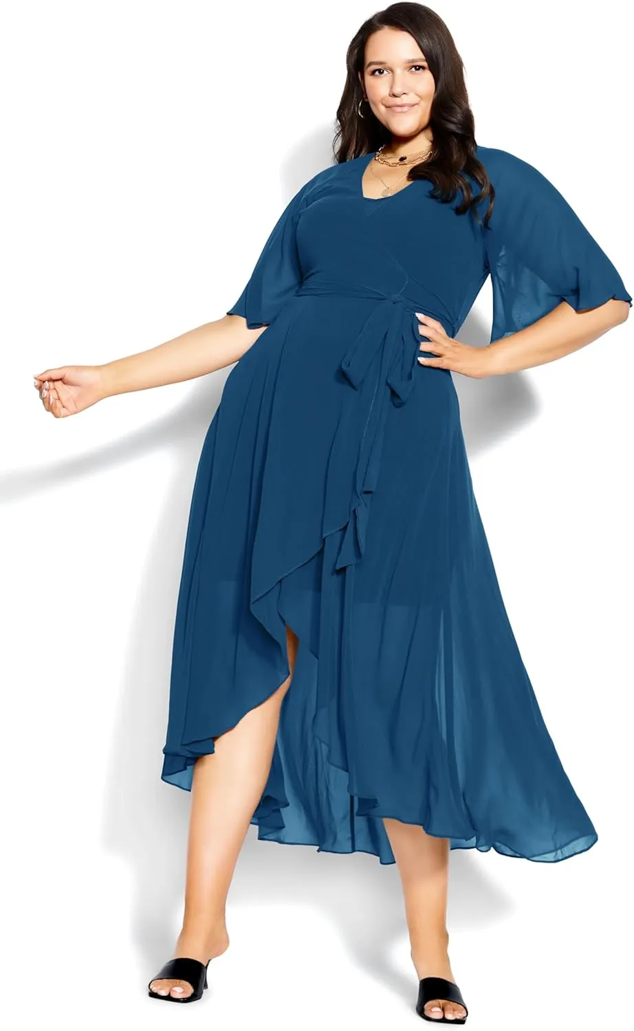 City Chic Women's Plus Size Dress - Enthrall Me Maxi