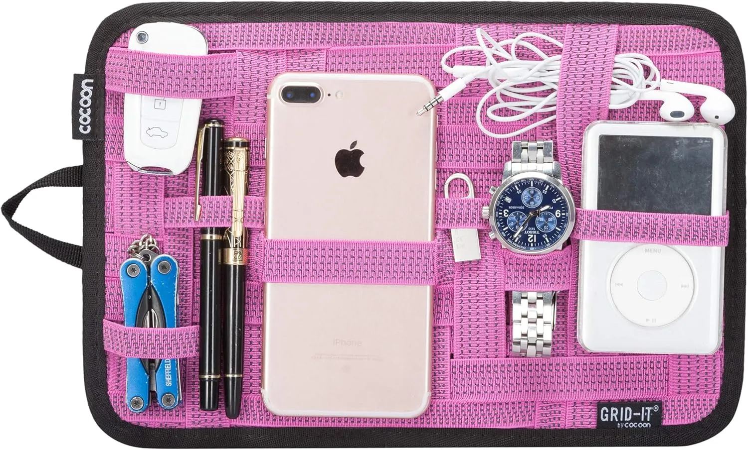 Cocoon CPG10PK GRID-IT!® Accessory Organizer - Medium 12" x 8" (Pink)