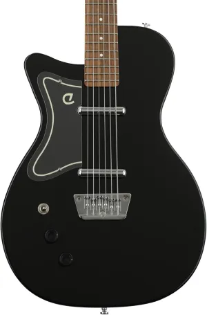 Danelectro Baritone Left-handed Electric Guitar - Black