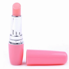 Discreet Lipstick Mini Vibrator | Pink