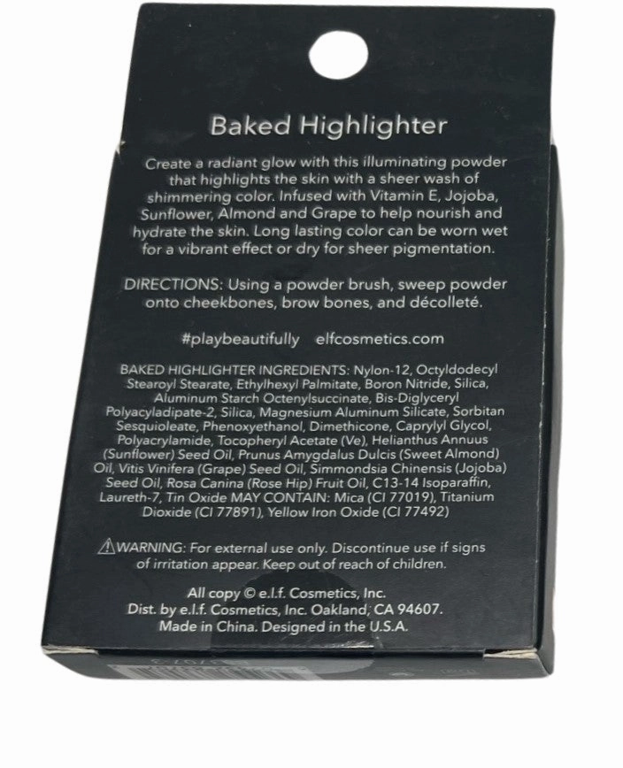 E.l.f. Baked Highlighter, Apricot Glow 83707