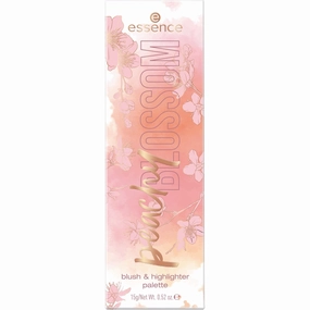 Essence Peachy Blossom Blush & Highlighter Palette