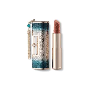 FLORASIS Blooming Rouge Love Lock Lipstick Long-Lasting Sculpting Lipstick Misty Matte Finish Lightweight Nourishing for Everyday Use (M8013 Sunset Embrace)