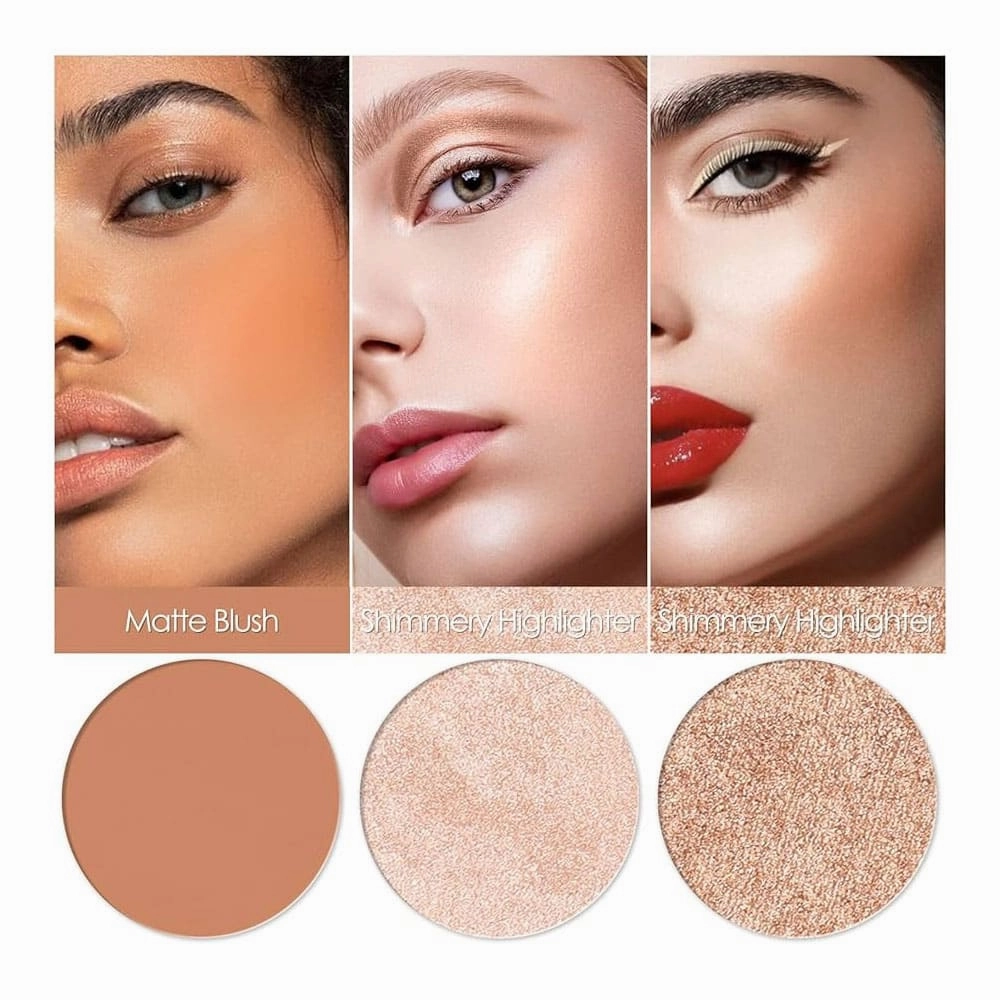 Focallure Blush & Highlighter Palette 02