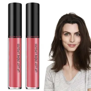 Hailnrothwad Lipstick, Brillo De Labios En Crema De 12 Colores, 12 Colors Cream Texture Lipstick (1#Amore)
