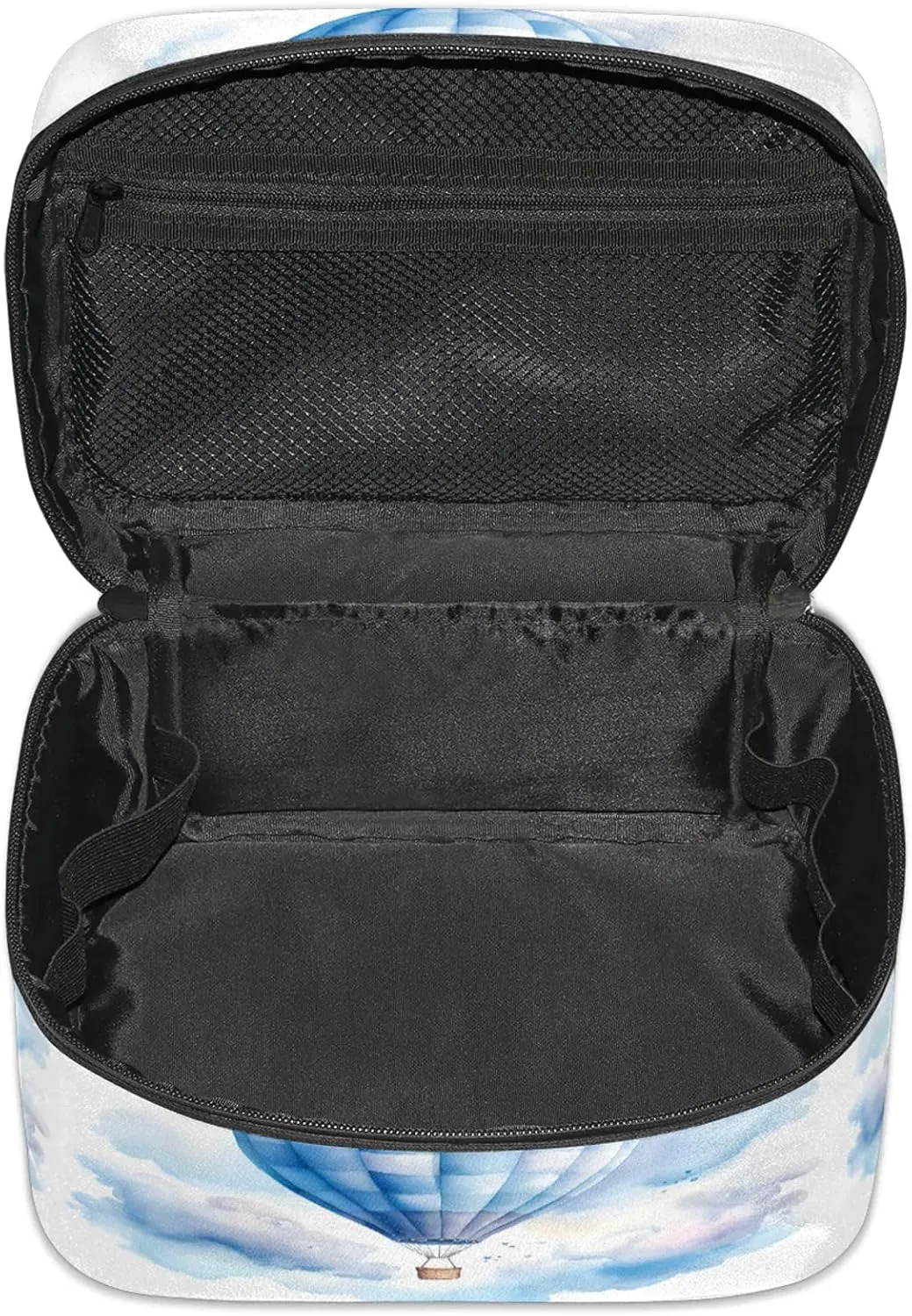 Hot Air Balloon Travel Toiletry Bag Large Capacity Makeup Case Organizer with Handle Cosmetic Case for Women Girls