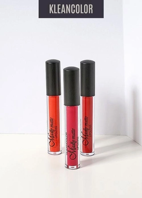 Kleancolor Madly Matte Lip Gloss - Reds