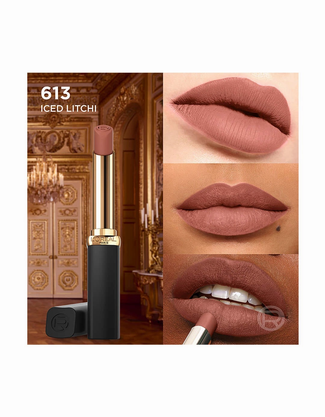 L'Oreal Color Riche Intense Volume Matte Lipstick 613 Iced Litchi