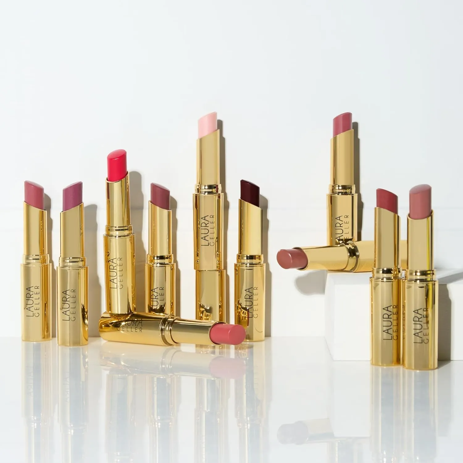 LAURA GELLER NEW YORK Jelly Balm Moisturizing Tinted Lip Balm - Terracotta Go - Hydrating Vitamin E - Semi-Shine Finish