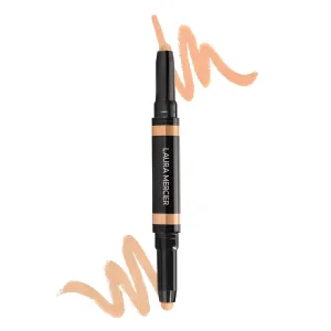 Laura Mercier Secret Camouflage Brighten and Correct Duo, 2-in-1 Face and Under Eye Concealer Stick, Blurs Imperfections and Reduces Appearance of Undereye Dark Circles, Full Coverage