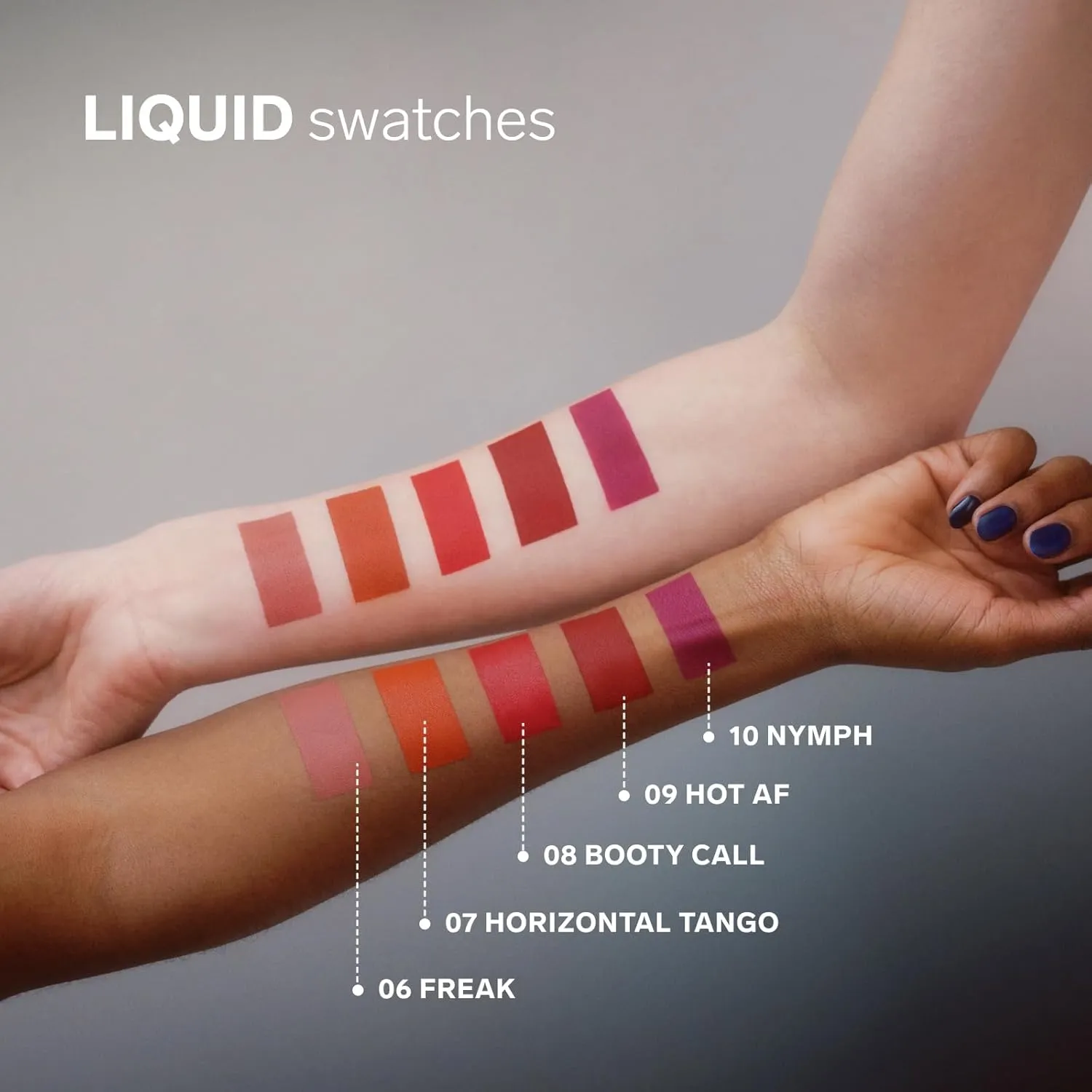 LELO MAKEUP - LIQUID Lipstick - Long Lasting Matte Liquid Lipstick, Kiss Proof Long Lasting Lipstick, Long Wear Lipstick - 09 HOT AF