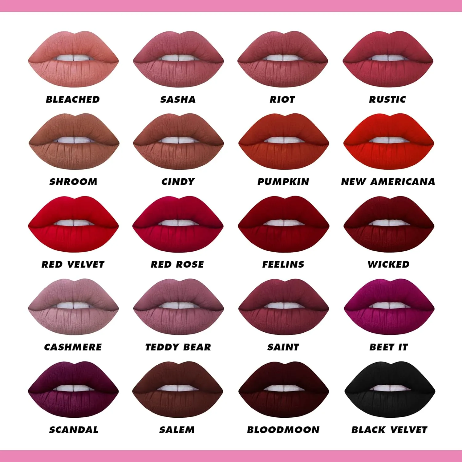 Lime Crime Velvetines Liquid Matte Lipstick, Cashmere - Grey Beige - French Vanilla Scent - Long-Lasting Velvety Matte Lipstick - Won't Bleed or Transfer - Vegan