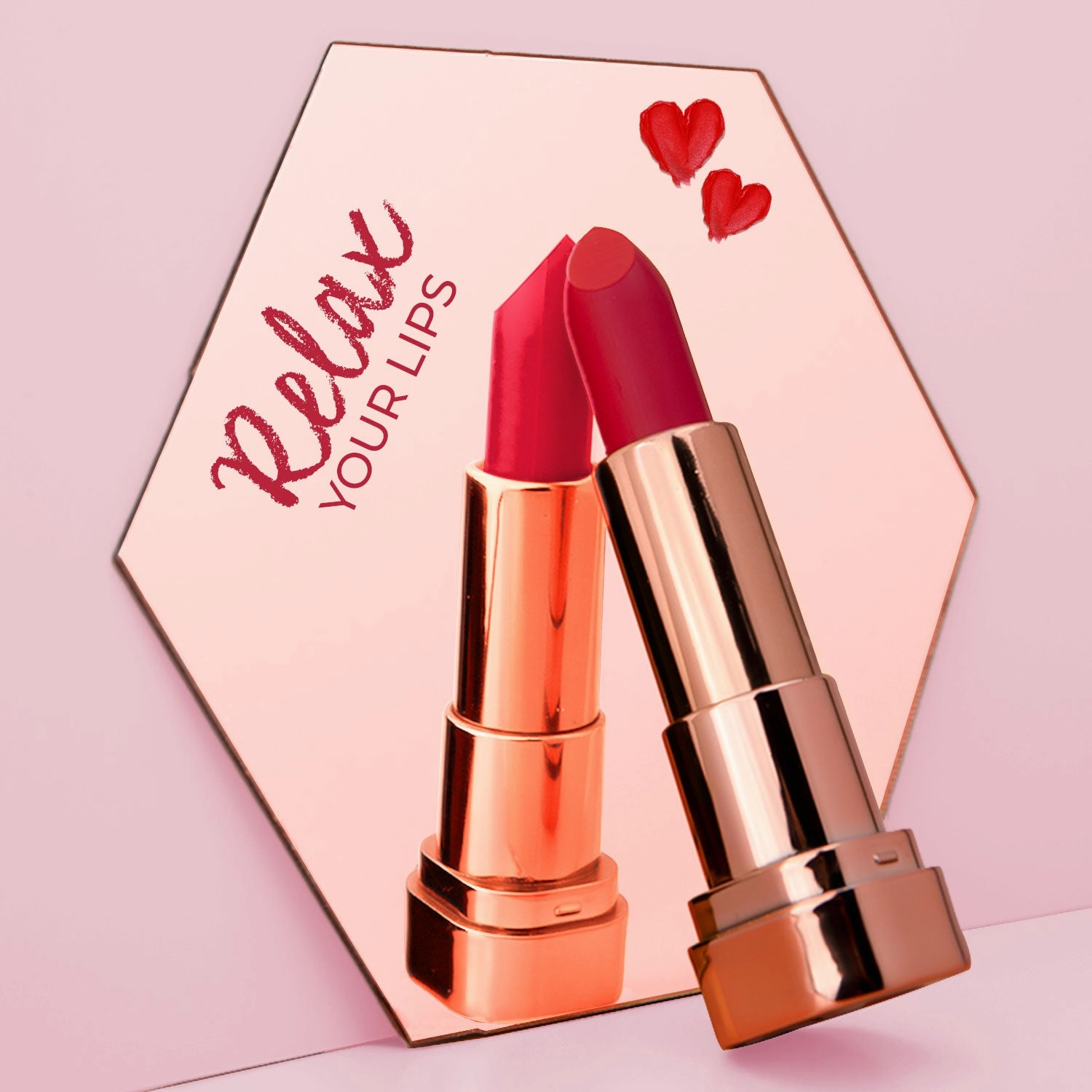 Long Stay Relaxed Matte Bullet Lipstick - CORAL FUSION