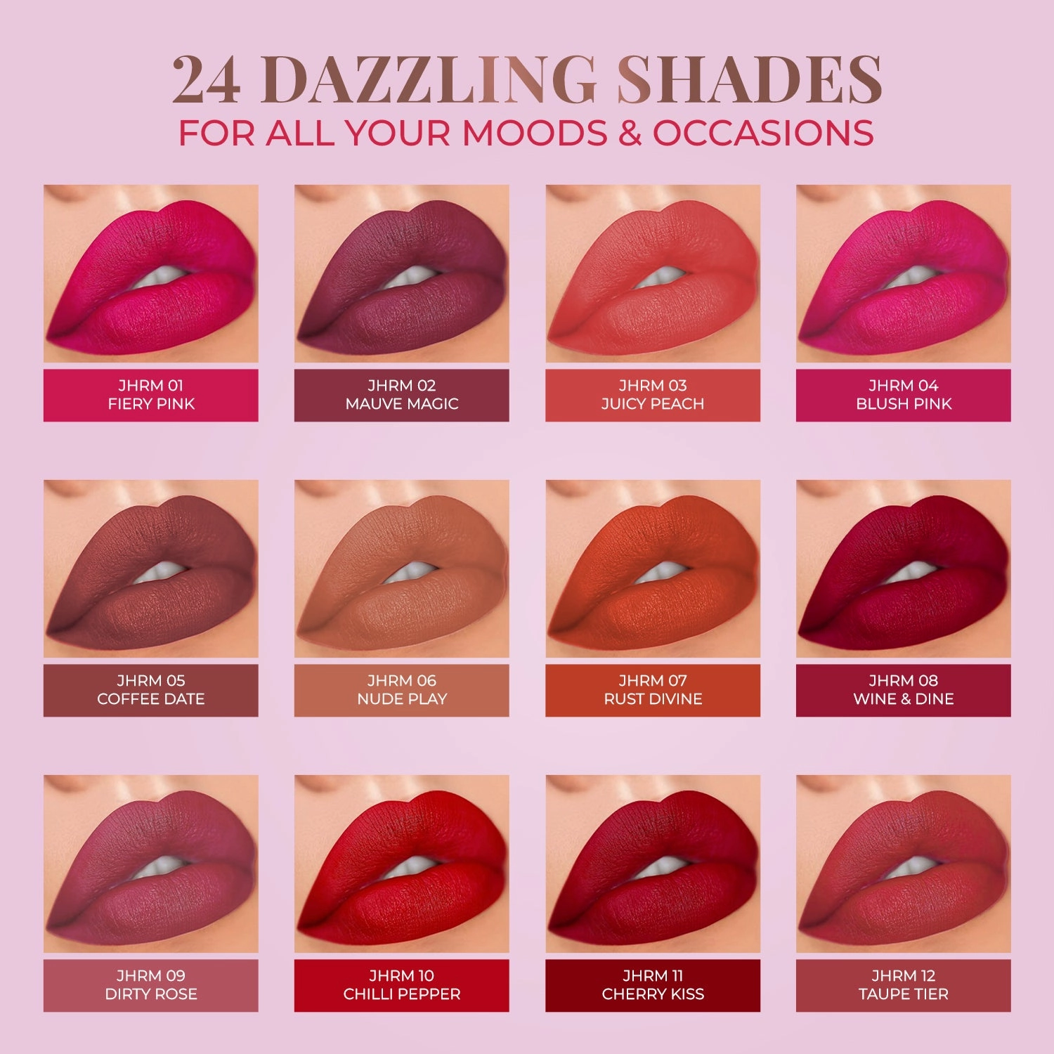 Long Stay Relaxed Matte Bullet Lipstick - CORAL FUSION