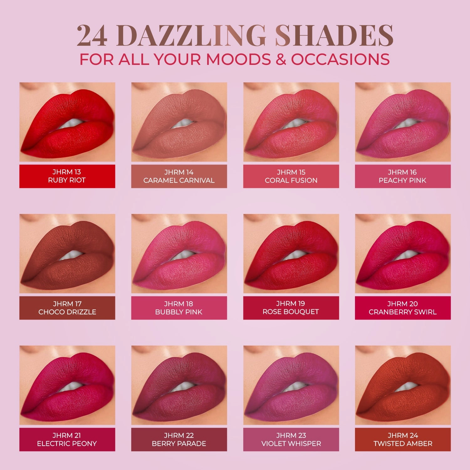 Long Stay Relaxed Matte Bullet Lipstick - CORAL FUSION