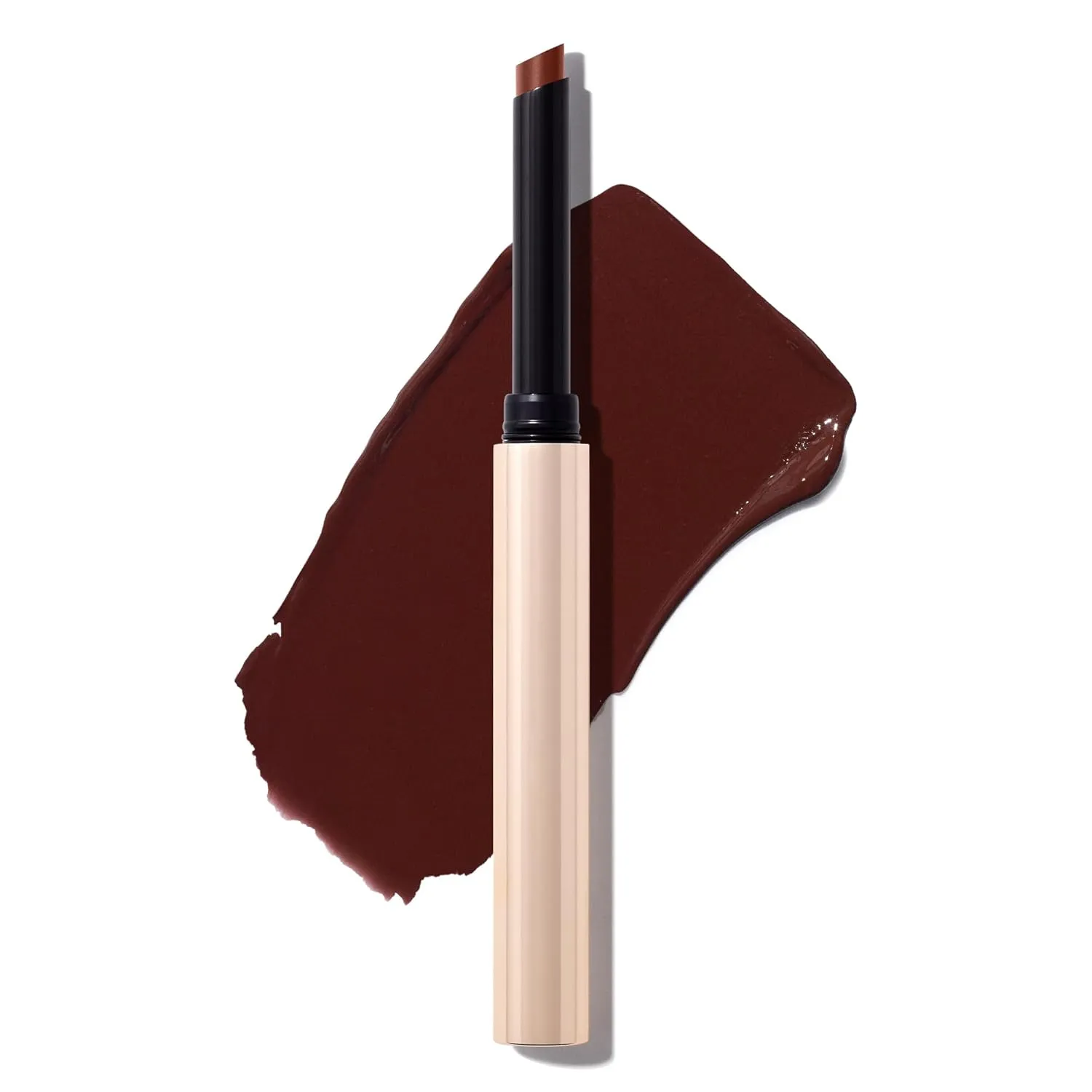 MAKE Beauty Cream Supreme Long-Lasting Lipstick. High Impact Hydrating Lip Color with Emollient Moisturizing Formula. Creamy Semi-Glossy Lipstick - Shade, Dark Side
