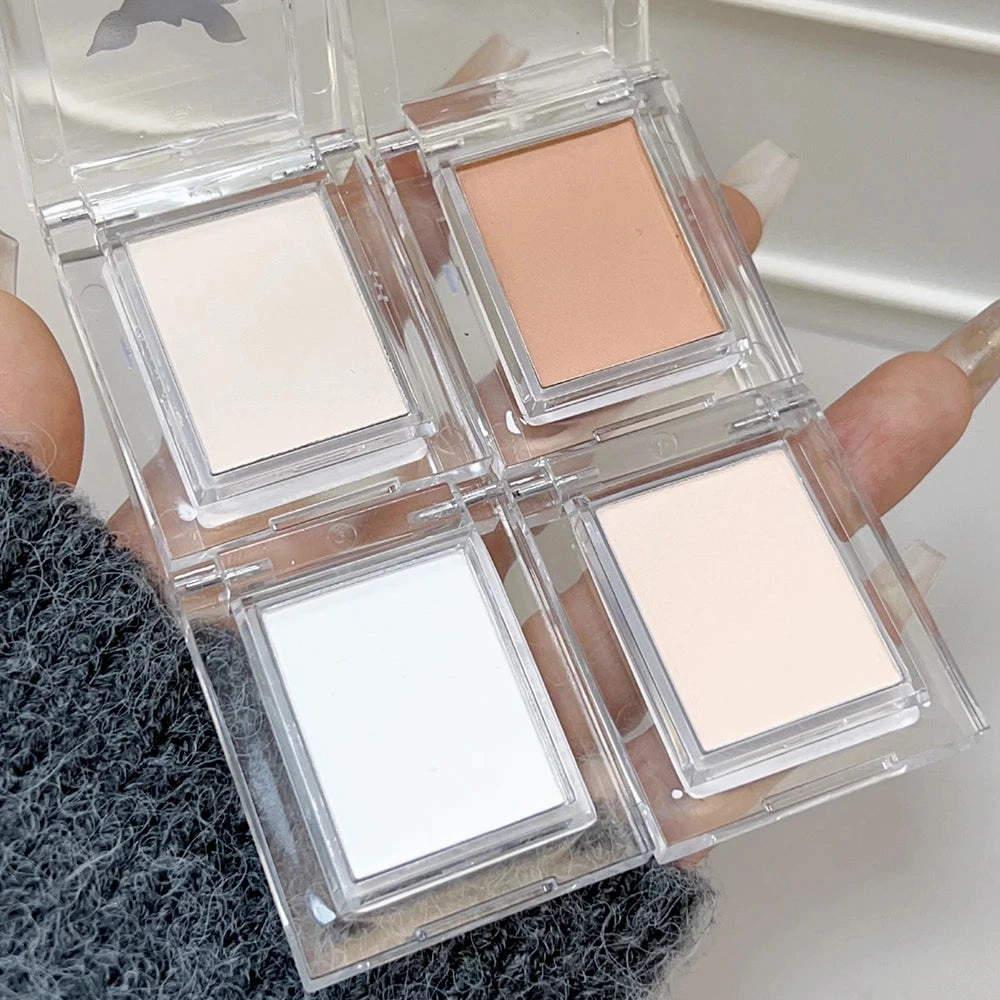 Matte White Highlight Palettes Pigment Eye Makeup