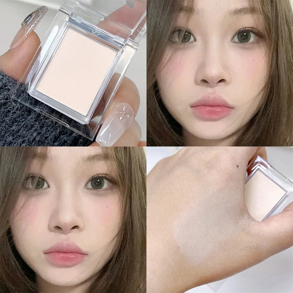 Matte White Highlight Palettes Pigment Eye Makeup