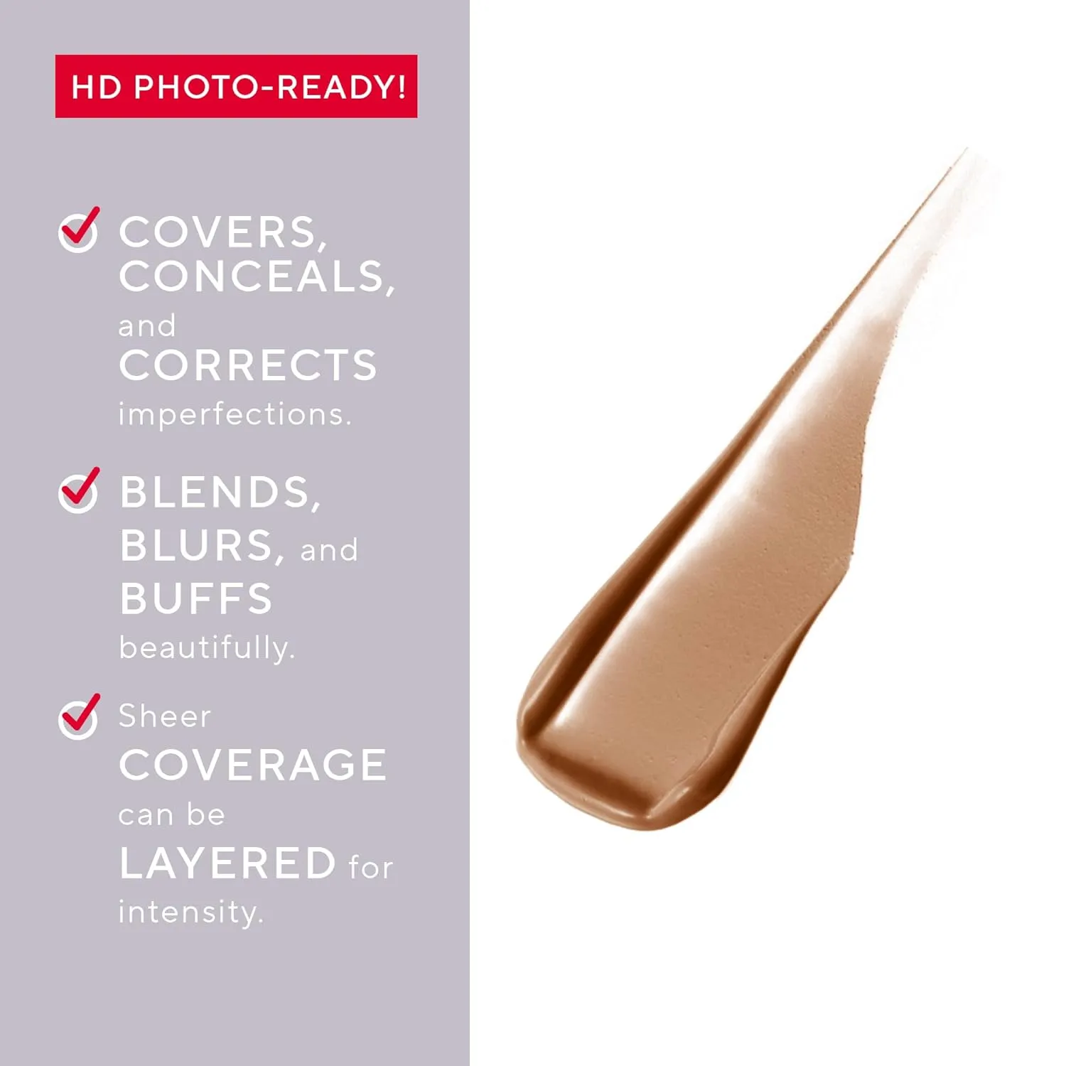 Mirabella Perfecting Longwear Cream Concealer Stick, Weightless & Versatile Hydrating Concealer Makeup Highlights, Contours, Soothes, Nourishes & Moisturizes Skin with Age-Defying Benefits, Light II