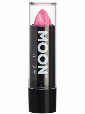 Moon Glow - Neon UV Glitter Lipstick, Hot Pink  Wholesale