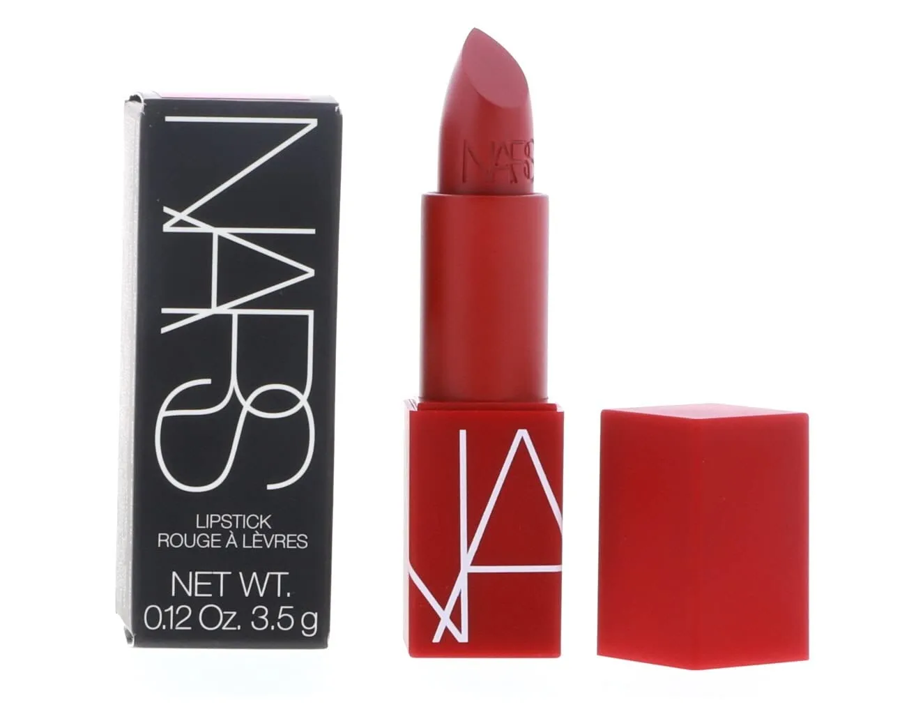 NARS Semi-Matte Lipstick, Jungle Red
