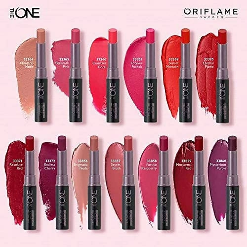 Oriflame The One Colour Unlimited Lipstick Super Matte - Persistent Plum