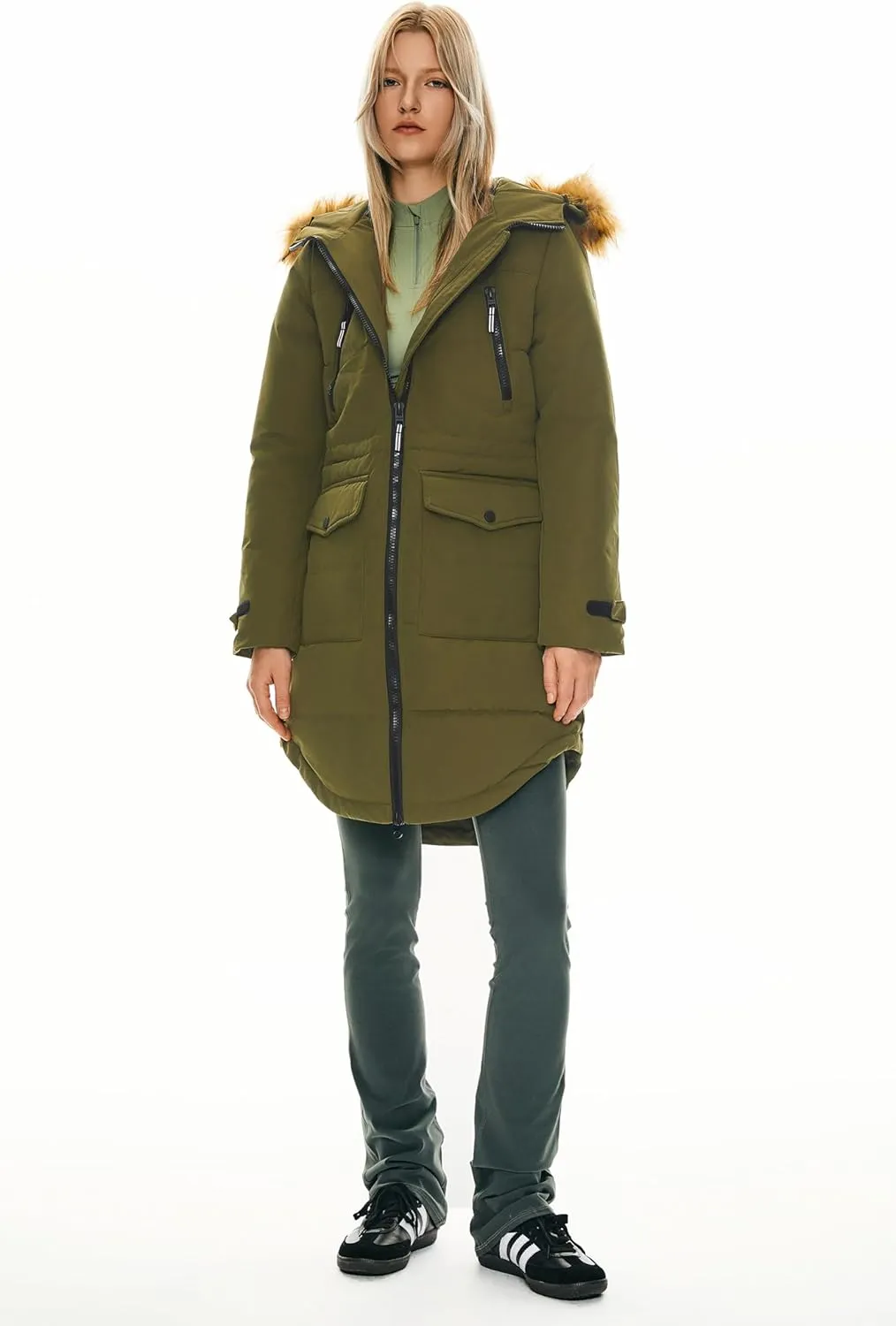Orolay Women's Thickened Down Jacket Winter Warm Down Coat
