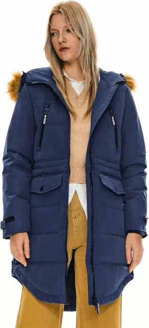Orolay Women's Thickened Down Jacket Winter Warm Down Coat
