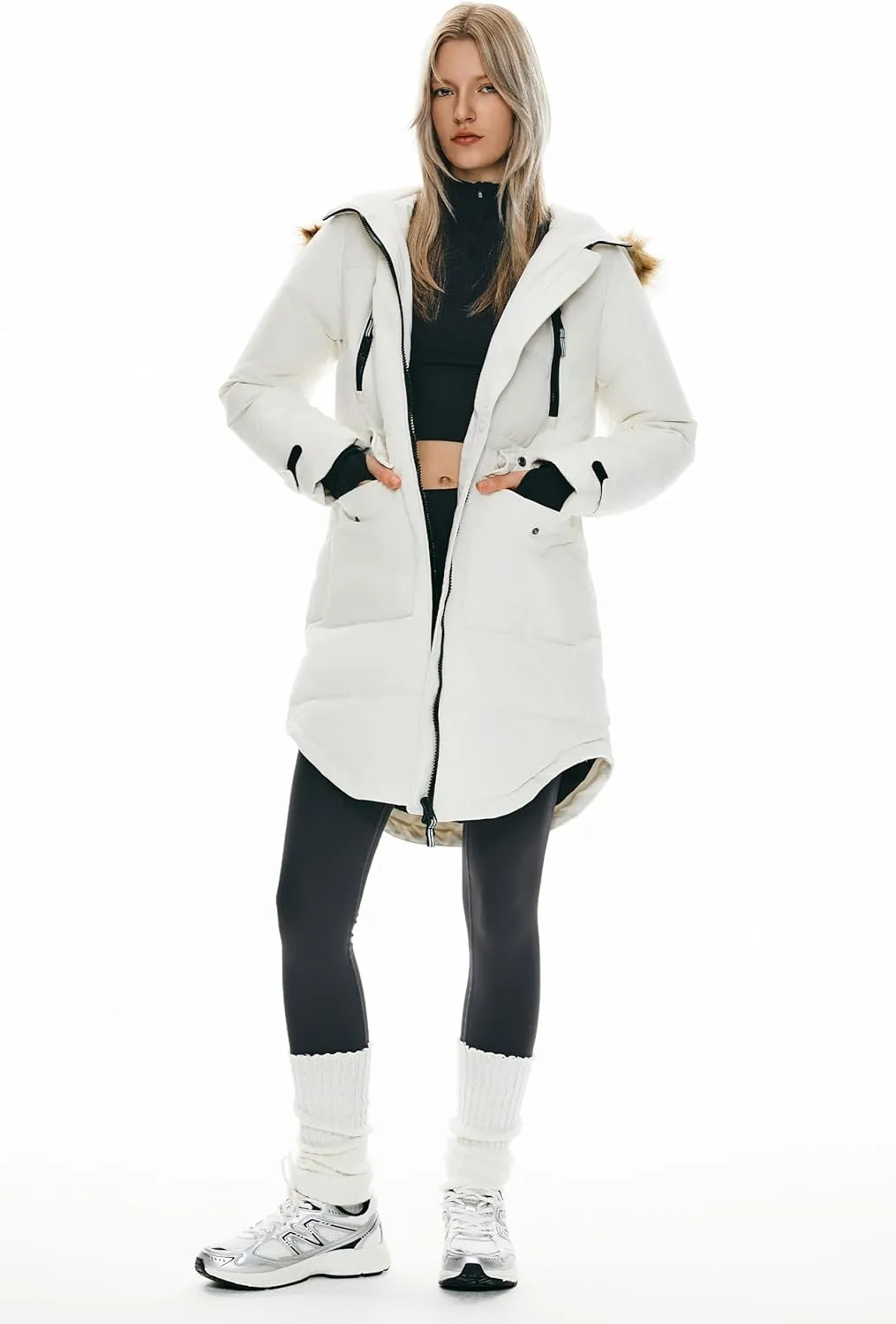 Orolay Women's Thickened Down Jacket Winter Warm Down Coat