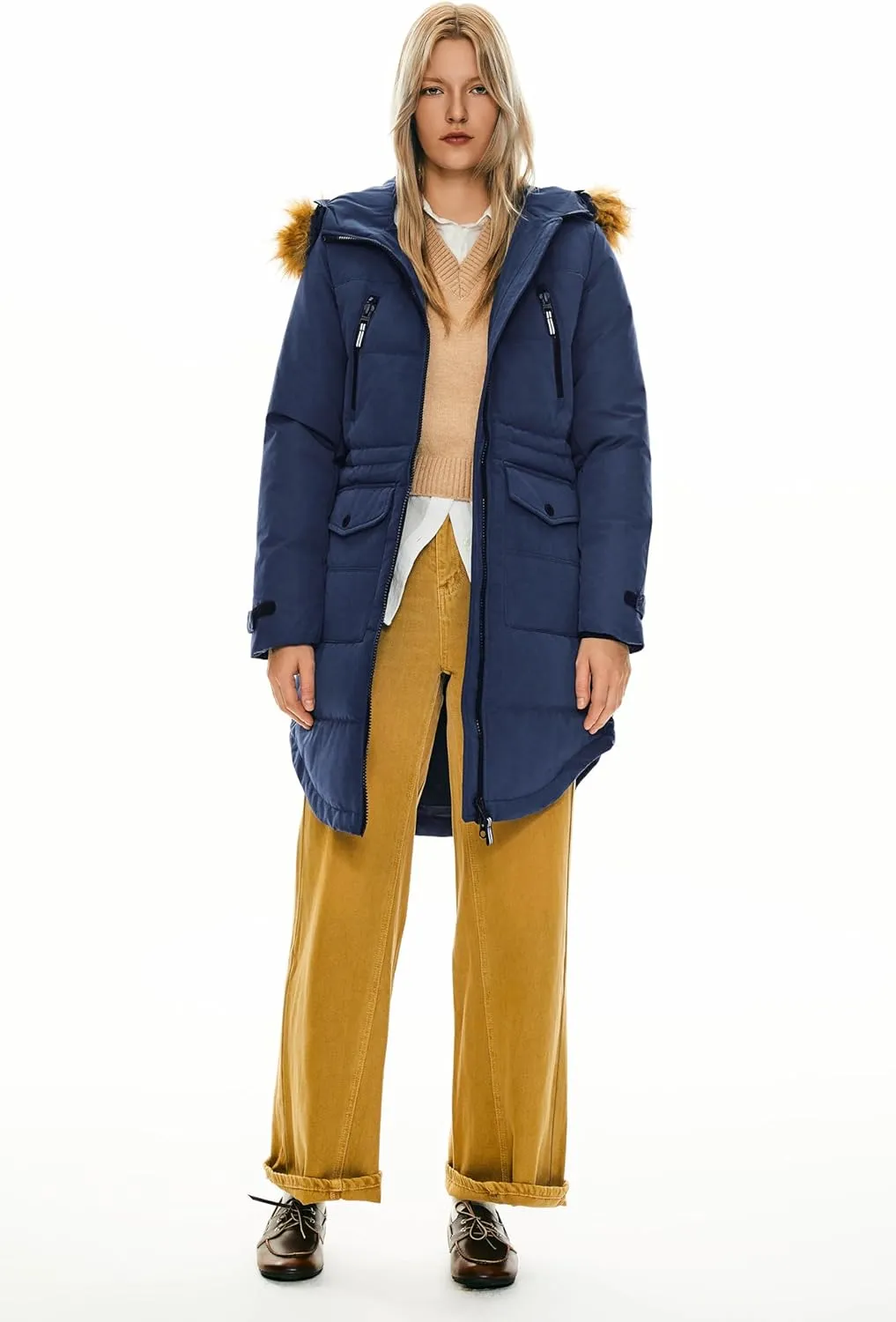 Orolay Women's Thickened Down Jacket Winter Warm Down Coat