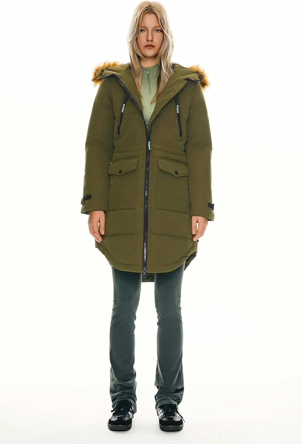 Orolay Women's Thickened Down Jacket Winter Warm Down Coat