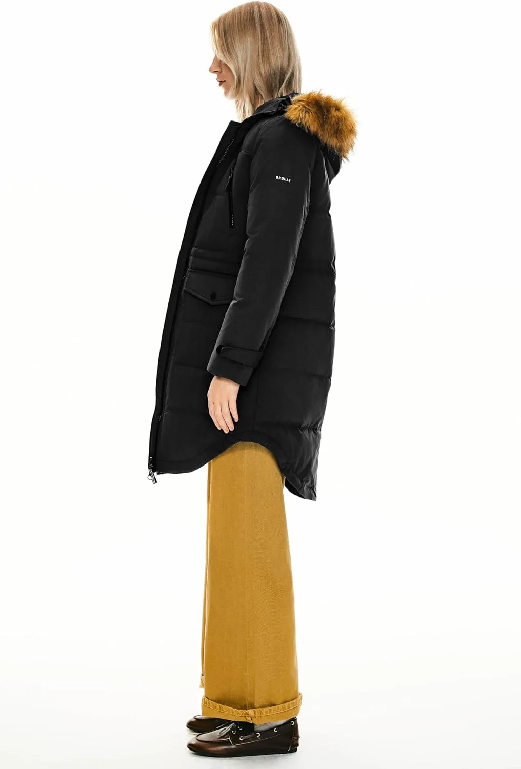 Orolay Women's Thickened Down Jacket Winter Warm Down Coat