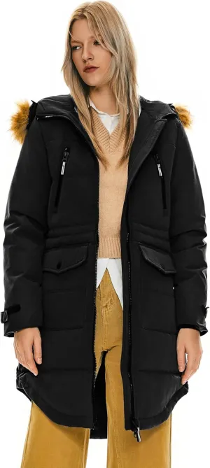 Orolay Women's Thickened Down Jacket Winter Warm Down Coat