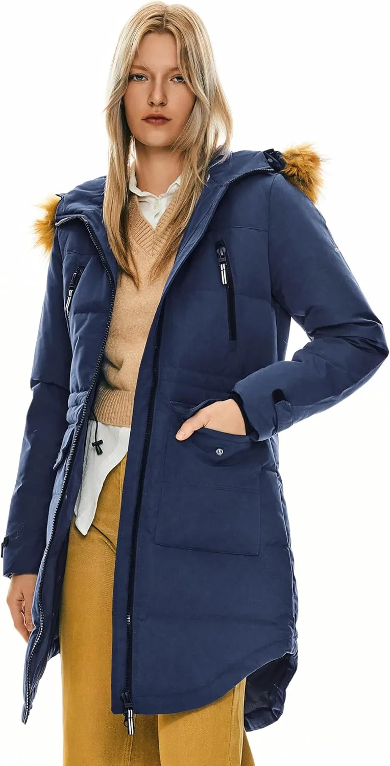 Orolay Women's Thickened Down Jacket Winter Warm Down Coat