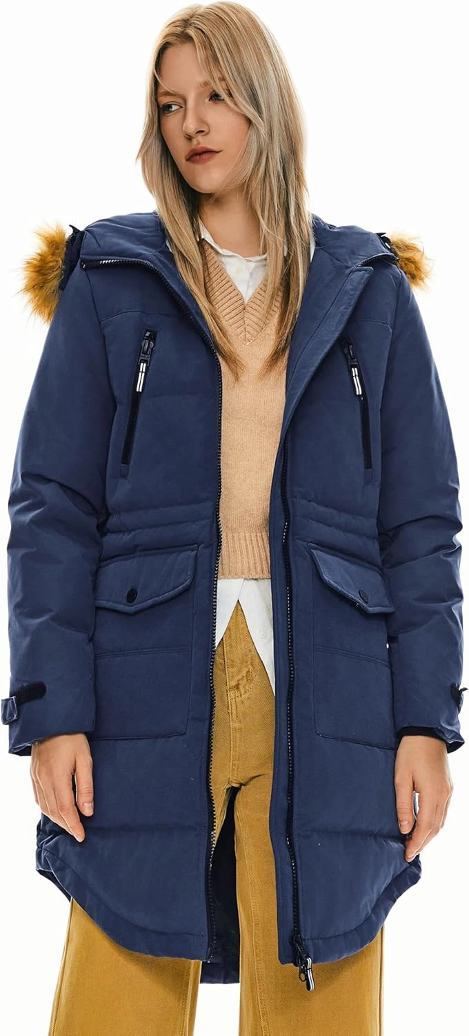 Orolay Women's Thickened Down Jacket Winter Warm Down Coat
