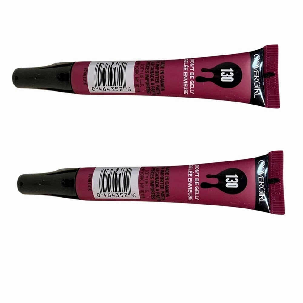 Pack of 2 CoverGirl Melting Pout Gel Liquid Lipstick, Don't Be Gelly 130