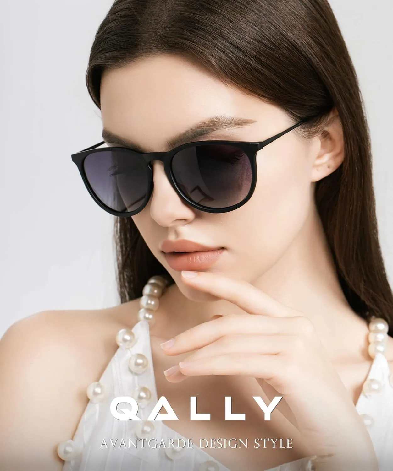 Sunglasses Womens Polarized Sunglasses-Women: Retro Round Sun Glasses with UV400 Protecion Trendy 3 Pack