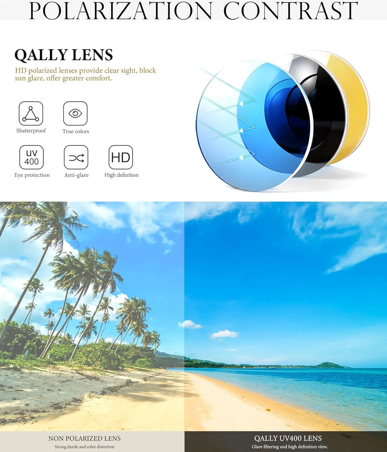 Sunglasses Womens Polarized Sunglasses-Women: Retro Round Sun Glasses with UV400 Protecion Trendy 3 Pack