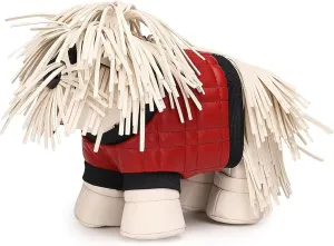 Women Dog Shaped Purse Crossbody Shoulder Bag Handbag Cartoon Novelty Unique PU Leather Luxury Evening Tassel Y2KPurse