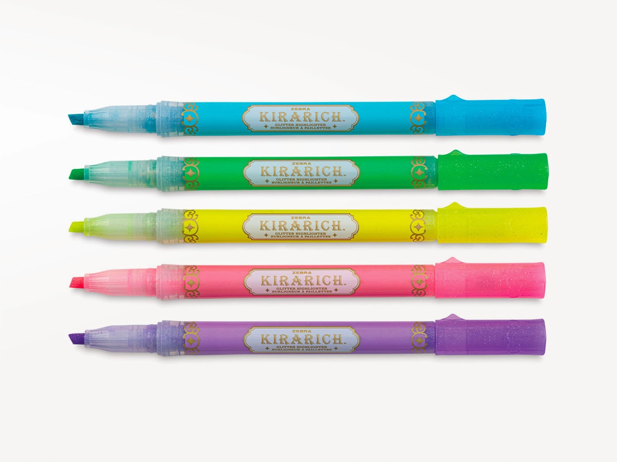 Zebra Kirarich Glitter Highlighter